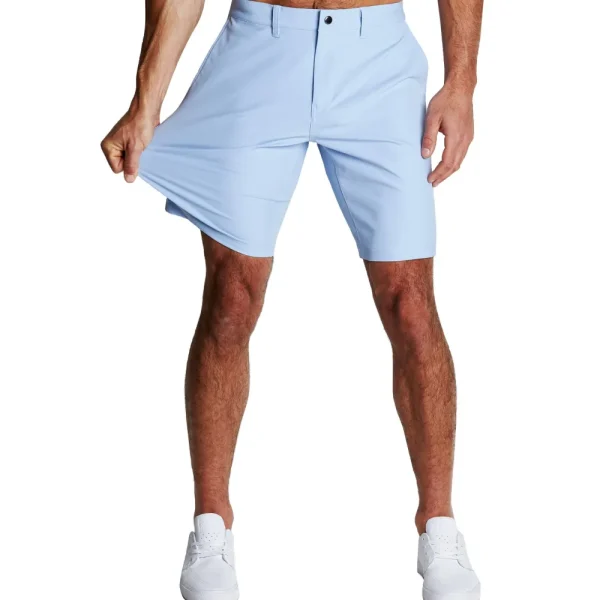 State and Liberty Athletic Fit Shorts - Light Blue | Shorts