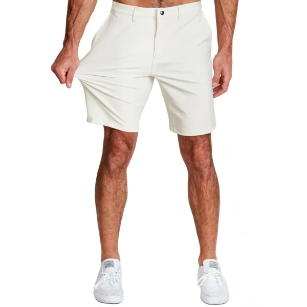 State and Liberty Athletic Fit Shorts - Light Khaki | Shorts