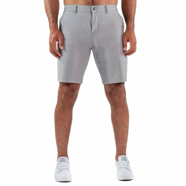 State and Liberty Athletic Fit Shorts - Light Grey | Shorts