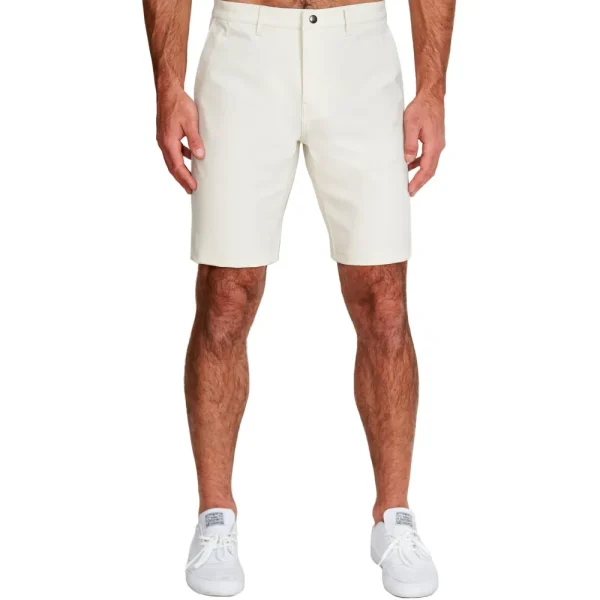 State and Liberty Athletic Fit Shorts - Light Khaki | Shorts