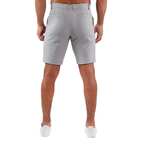 State and Liberty Athletic Fit Shorts - Light Grey | Shorts