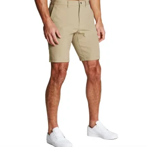 State and Liberty Athletic Fit Shorts - Mid Khaki | Shorts
