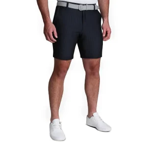 State and Liberty Athletic Fit Shorts - Navy Seersucker | Shorts