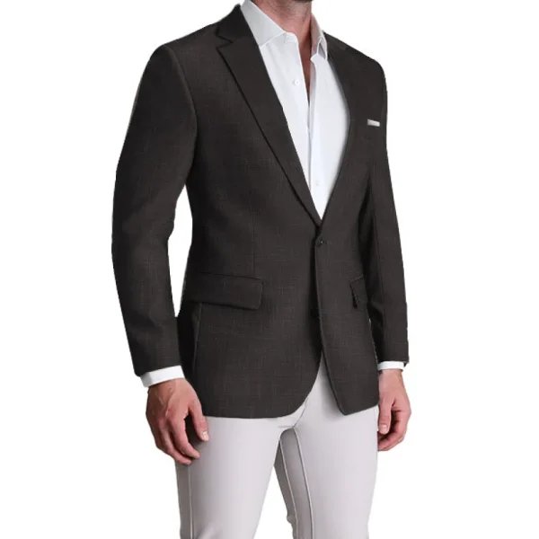 State and Liberty Athletic Fit Stretch Blazer - Heathered Charcoal | Casual Blazers | Blazers