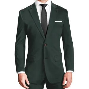 State and Liberty Athletic Fit Stretch Blazer - Solid Hunter Green | Casual Blazers | Blazers