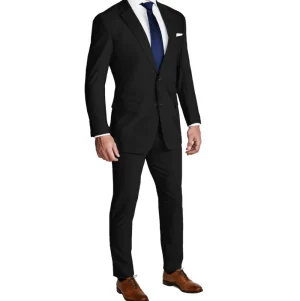 State and Liberty Athletic Fit Stretch Blazer - Heathered Black | Casual Blazers | Blazers