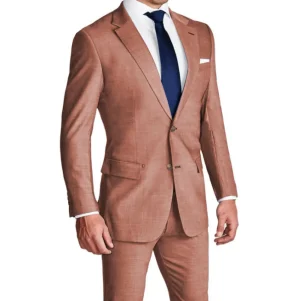 State and Liberty Athletic Fit Stretch Blazer - Heathered Salmon | Casual Blazers | Blazers