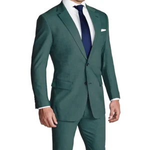 State and Liberty Athletic Fit Stretch Blazer - Heathered Sea Green | Casual Blazers | Blazers