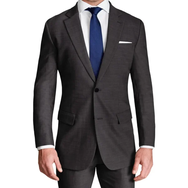 State and Liberty Athletic Fit Stretch Blazer - Heathered Charcoal | Casual Blazers | Blazers