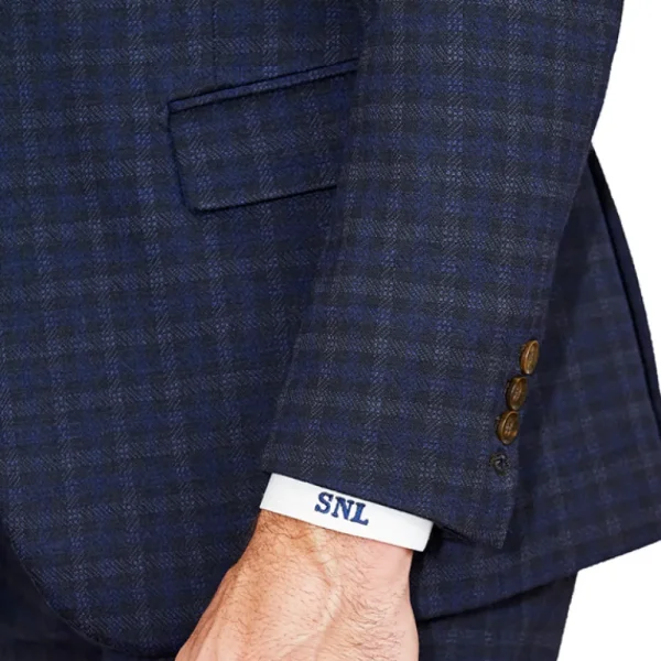 State and Liberty Athletic Fit Stretch Blazer - Blue Plaid | Casual Blazers | Blazers