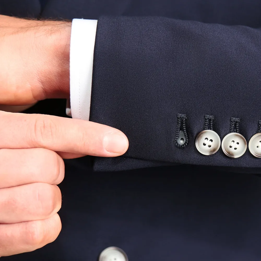 State and Liberty Athletic Fit Stretch Blazer - Navy Double Breasted | Casual Blazers | Blazers