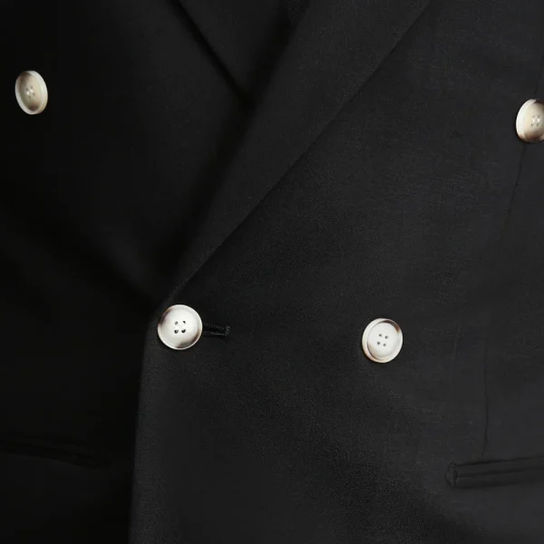State and Liberty Athletic Fit Stretch Blazer - Black Double Breasted | Casual Blazers | Blazers