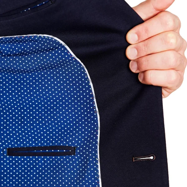 State and Liberty Athletic Fit Stretch Blazer - Navy | Casual Blazers | Blazers