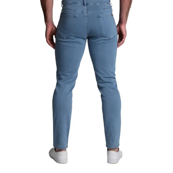 State and Liberty Athletic Fit Stretch Jeans - Light Blue | Jeans