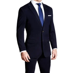 State and Liberty Athletic Fit Stretch Suit - Navy | Suits