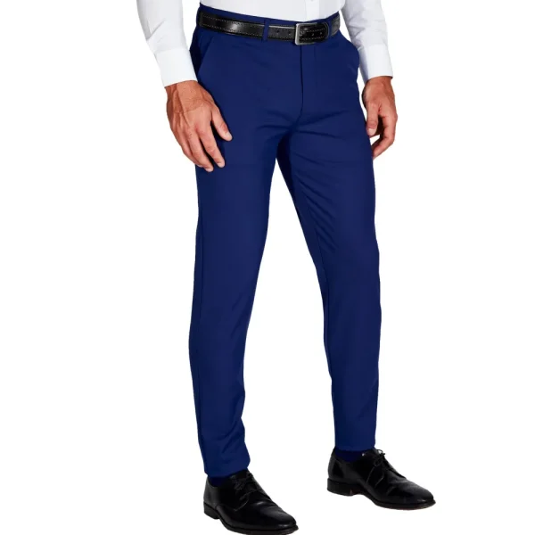 State and Liberty Athletic Fit Stretch Suit Pants - Solid Royal Blue | Suit Pants | Dress Pants