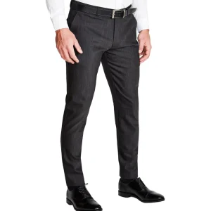 State and Liberty Athletic Fit Stretch Suit Pants - Heathered Charcoal | Tech Chinos | Suit Pants