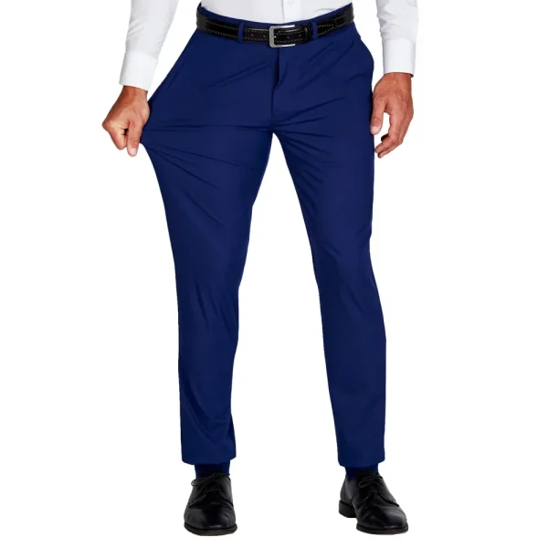 State and Liberty Athletic Fit Stretch Suit Pants - Solid Royal Blue | Suit Pants | Dress Pants