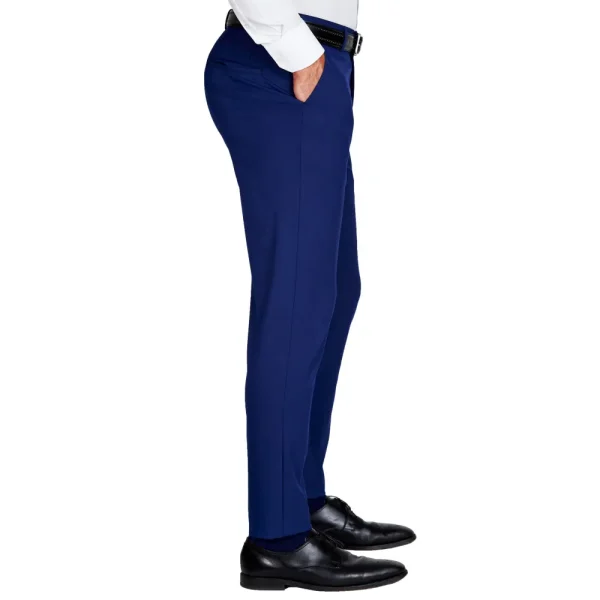 State and Liberty Athletic Fit Stretch Suit Pants - Solid Royal Blue | Suit Pants | Dress Pants