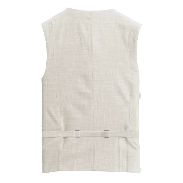 State and Liberty Athletic Fit Stretch Suit Vest - Lightweight Heathered Bamboo | Vests