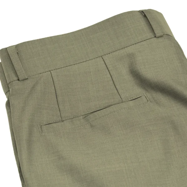 State and Liberty Athletic Fit Stretch Suit Pants - Heathered Olive | Suit Pants | Dress Pants