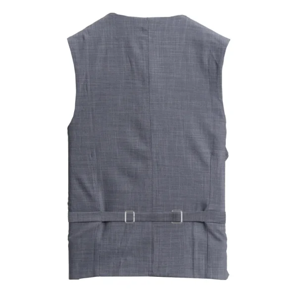 State and Liberty Athletic Fit Stretch Suit Vest - Heathered Grey | Vests