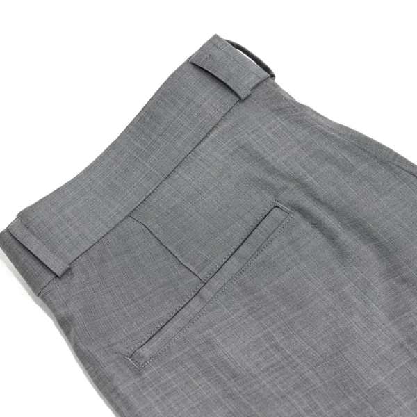 State and Liberty Athletic Fit Stretch Suit Pants - Heathered Grey | Tech Chinos | Suit Pants