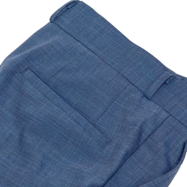 State and Liberty Athletic Fit Stretch Suit Pants - Heathered Blue | Tech Chinos | Suit Pants