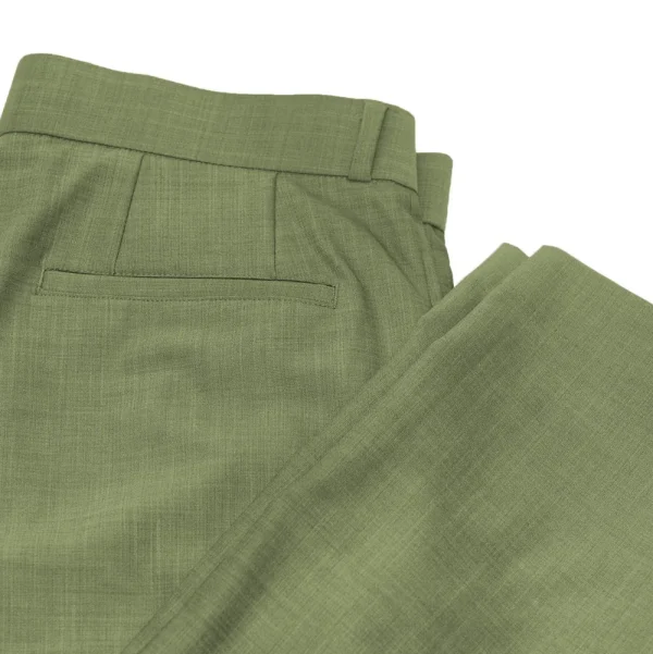 State and Liberty Athletic Fit Stretch Suit Pants - Heathered Forest Green | Suit Pants | Dress Pants