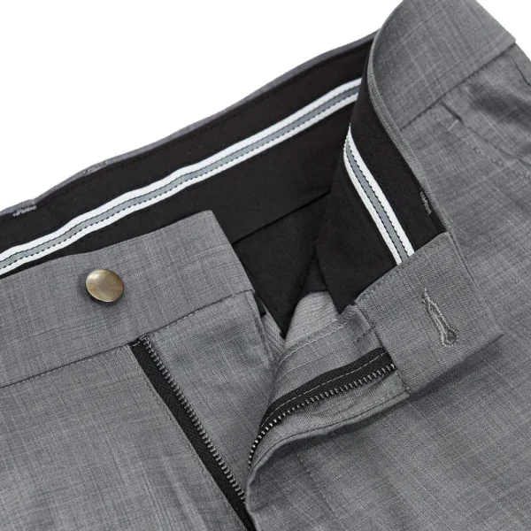 State and Liberty Athletic Fit Stretch Suit Pants - Heathered Grey | Tech Chinos | Suit Pants