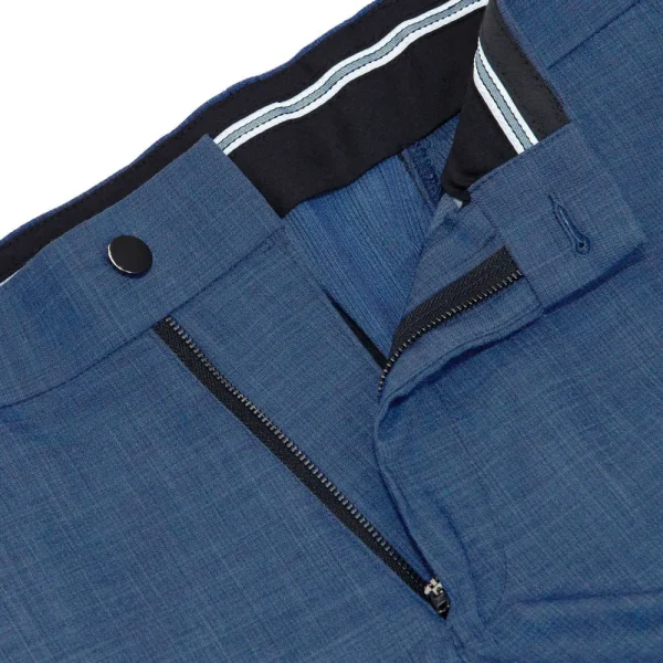 State and Liberty Athletic Fit Stretch Suit Pants - Heathered Blue | Tech Chinos | Suit Pants