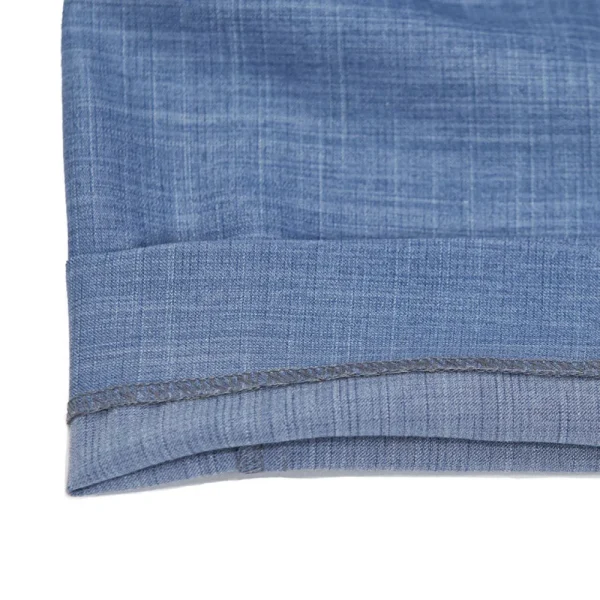 State and Liberty Athletic Fit Stretch Suit Pants - Heathered Light Blue | Tech Chinos | Suit Pants
