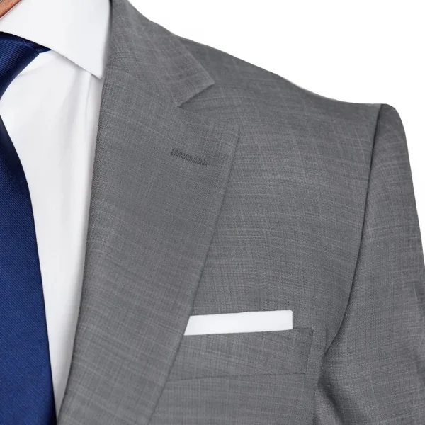 State and Liberty Athletic Fit Stretch Suit - Heathered Grey | Suits