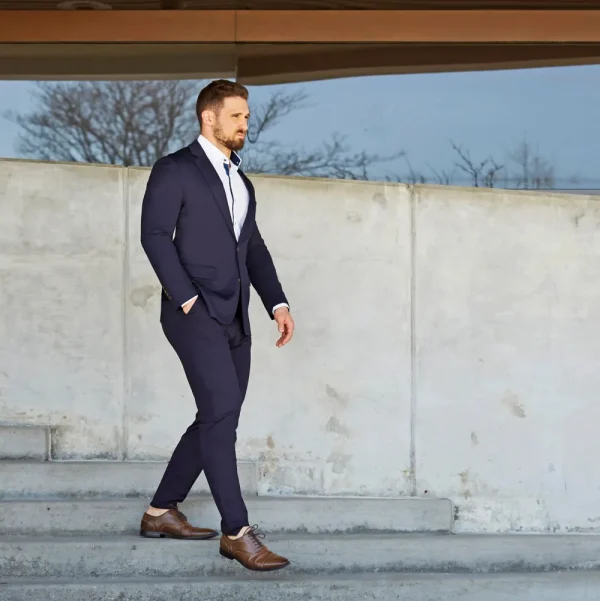 State and Liberty Athletic Fit Stretch Suit Pants - | Tech Chinos | Suit Pants