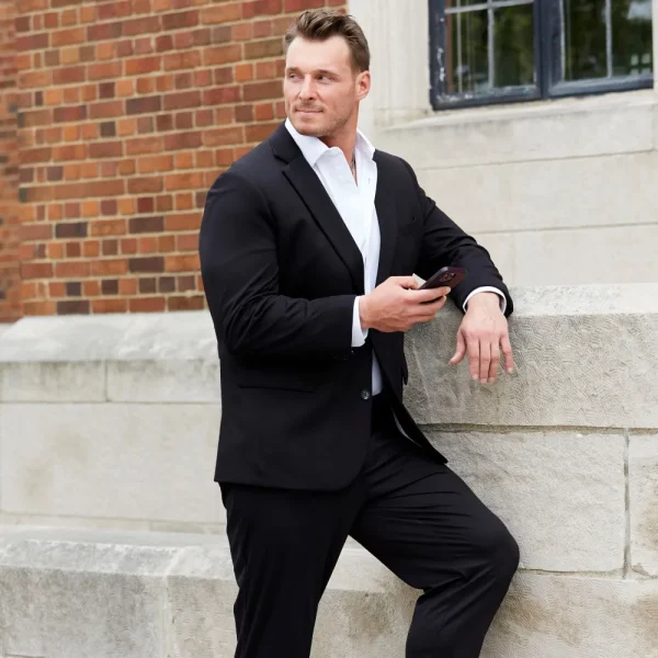 State and Liberty Athletic Fit Stretch Suit Pants - | Tech Chinos | Suit Pants