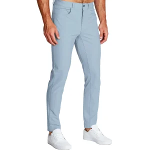State and Liberty Athletic Fit Stretch Tech Chino - Light Blue | Shorts | Jeans