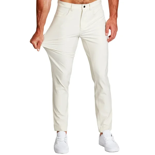State and Liberty Athletic Fit Stretch Tech Chino - Light Khaki | Shorts | Jeans