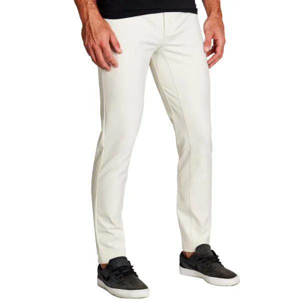State and Liberty Athletic Fit Stretch Tech Chino - Light Khaki | Shorts | Jeans