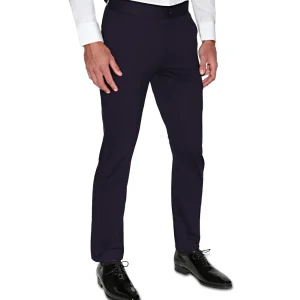 State and Liberty Athletic Fit Stretch Tuxedo Pants - Navy | Tuxedos