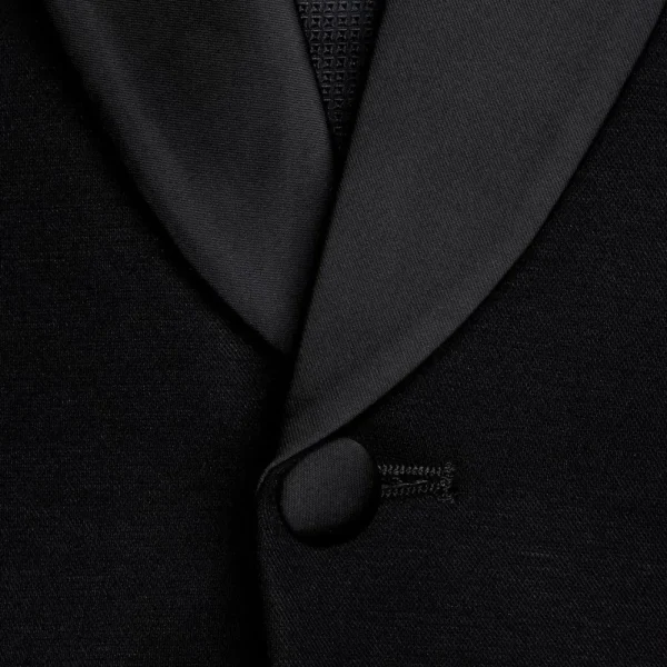 State and Liberty Athletic Fit Stretch Tuxedo Jacket - Black with Shawl Lapel | Tuxedos | Blazers