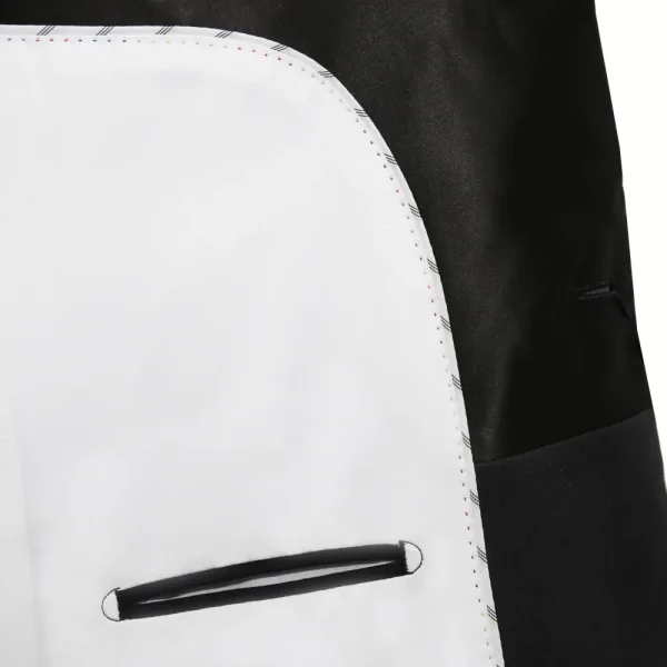State and Liberty Athletic Fit Stretch Tuxedo Jacket - Black with Shawl Lapel | Tuxedos | Blazers