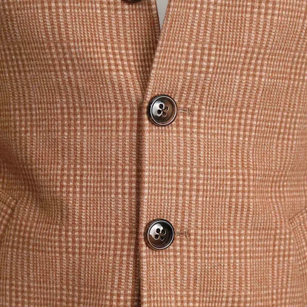 State and Liberty Bronze Plaid Open Button Overcoat | Coats & Jackets