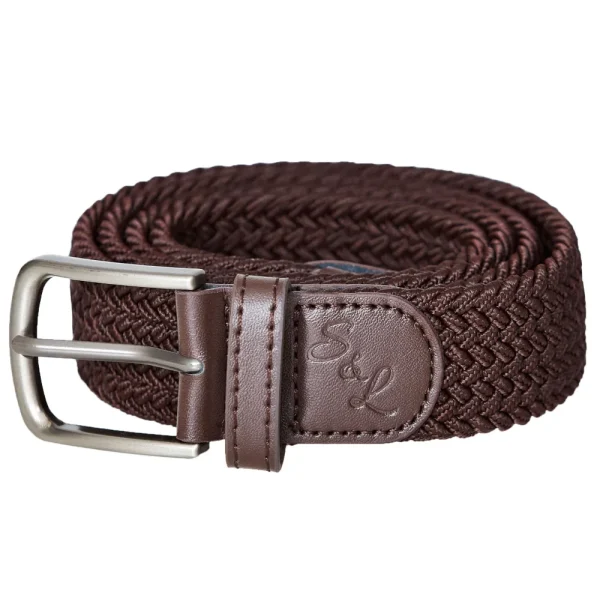 State and Liberty Casual Stretch Belt - Brown | Accessories