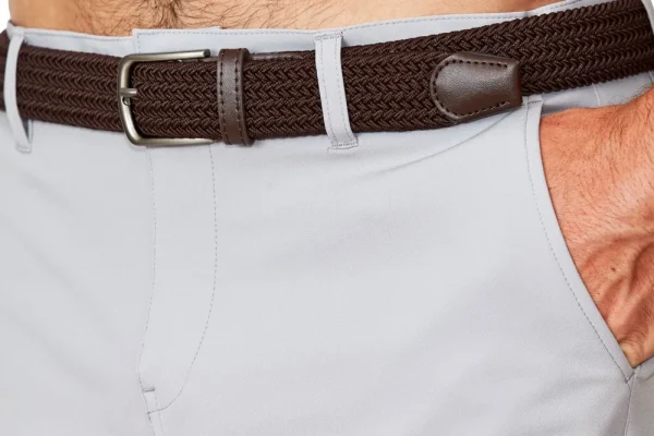 State and Liberty Casual Stretch Belt - Brown | Accessories