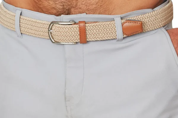State and Liberty Casual Stretch Belt - Light Brown | Accessories