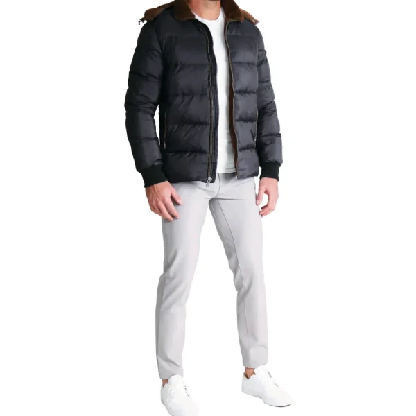 State and Liberty Down Puffer Coat - Black | Coats & Jackets