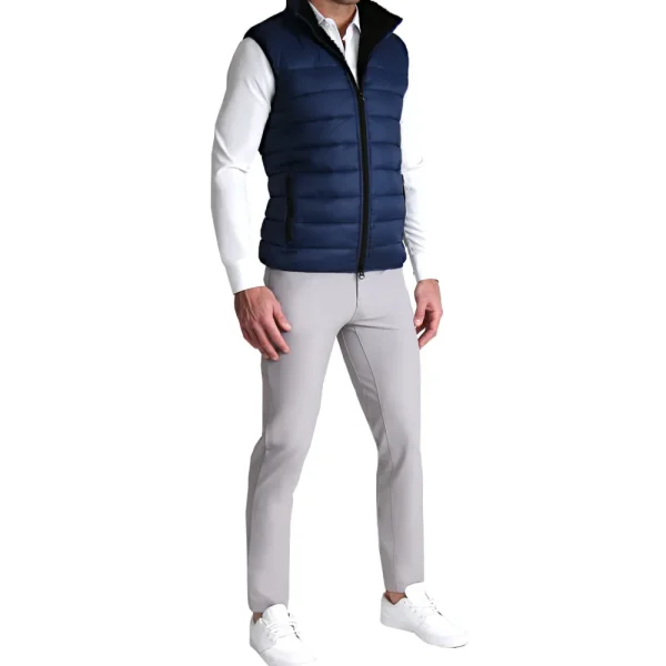 State and Liberty Down Puffer Vest - Navy | Coats & Jackets