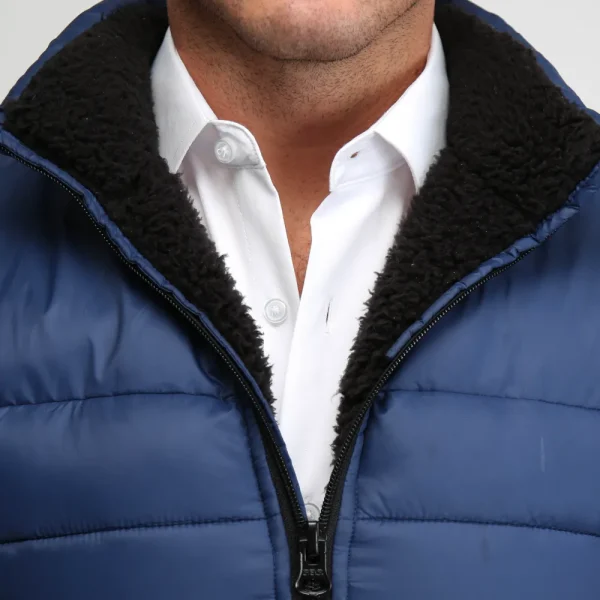 State and Liberty Down Puffer Vest - Navy | Coats & Jackets