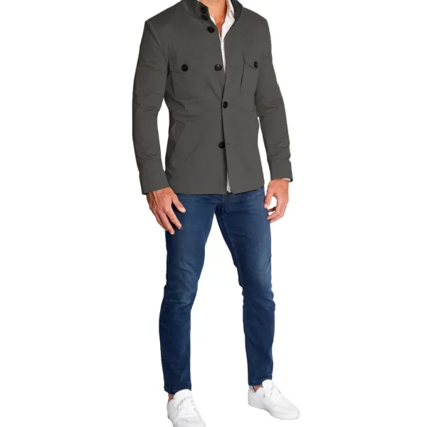 State and Liberty Field Jacket - Dark Grey | Coats & Jackets