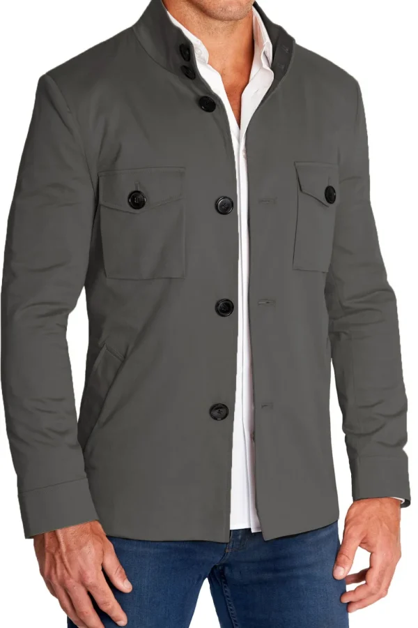 State and Liberty Field Jacket - Dark Grey | Coats & Jackets